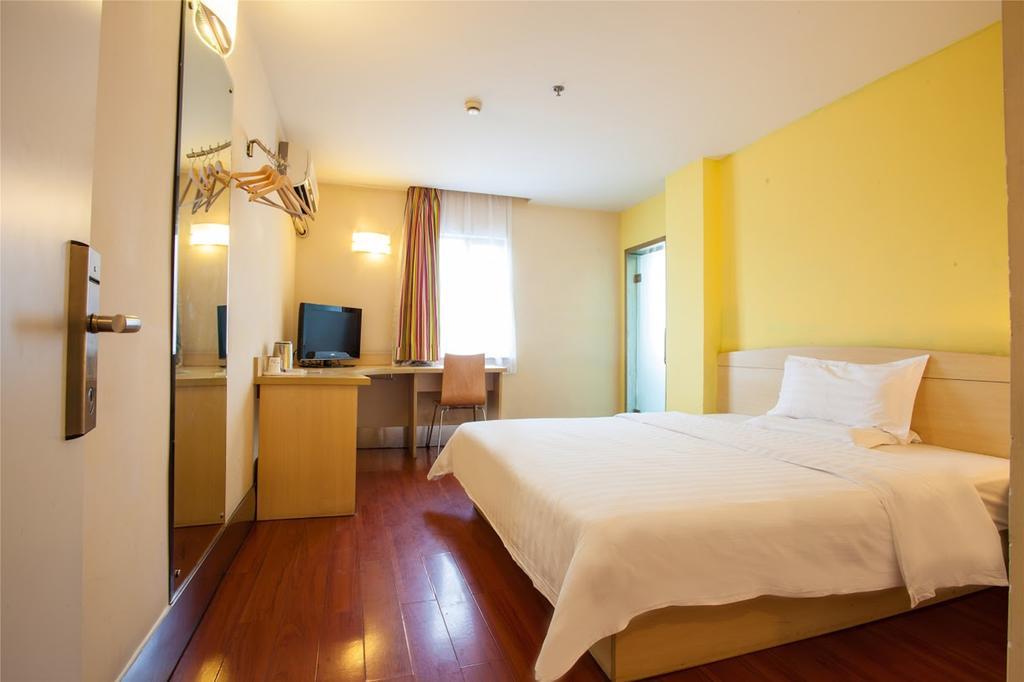 7Days Inn Guangzhou Tianhe Tangxia Junjing Huayuan Exteriér fotografie